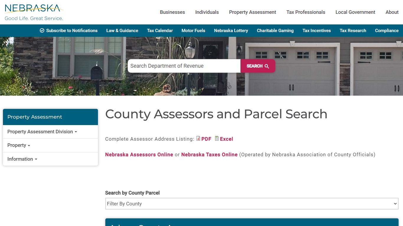 County Assessors and Parcel Search | Property Assessment